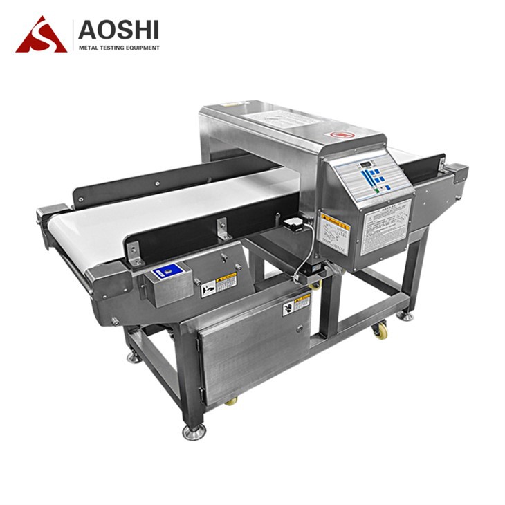 Détecteur de métaux pour produits ensachés en papier d'aluminium