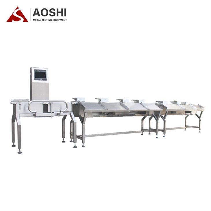 Machine de tri pondérale à sept niveaux